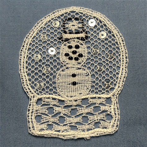 Sample of Bucks Point Snow Globe